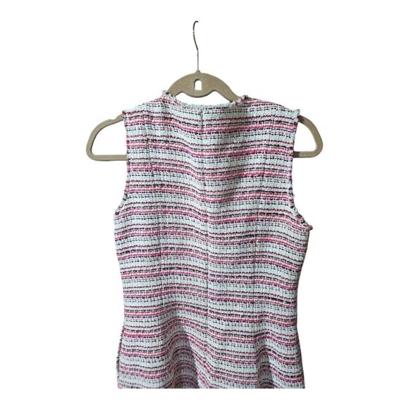 Rebecca Taylor Tweed Fringe Dress - Size 8 - Picture 5 of 11